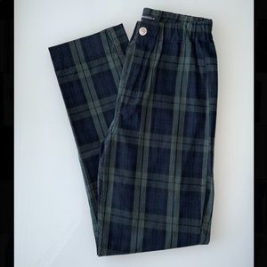 Brandy Melville black and green plaid pants